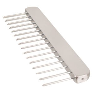 #011 NTS Staggered Tooth Buttercomb - Side view