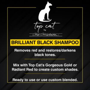 Chris Christensen Top Cat Brilliant Black Shampoo
