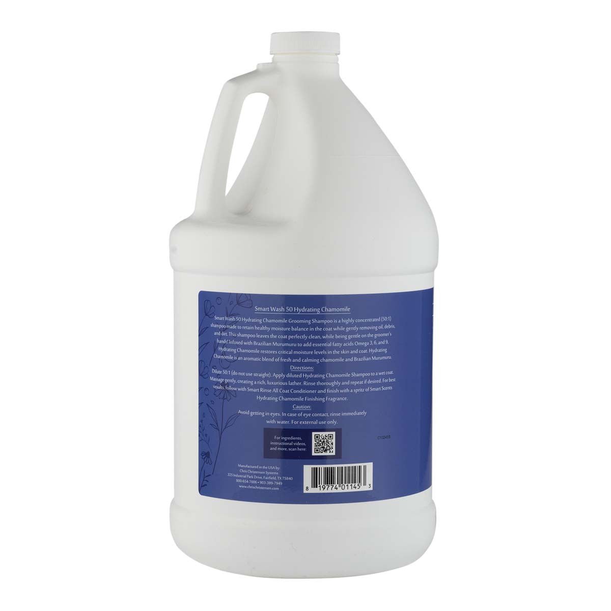 Chris Christensen SmartWash 50 Grooming Shampoo - Hydrating Blend Gallon Back