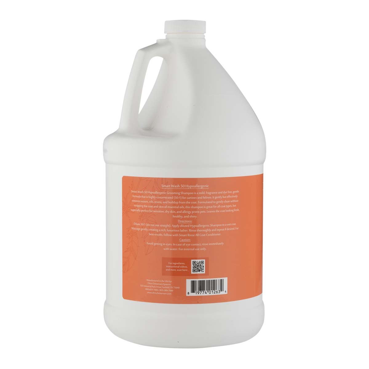 Chris Christensen SmartWash50 Hypoallergenic Blend Shampoo Back